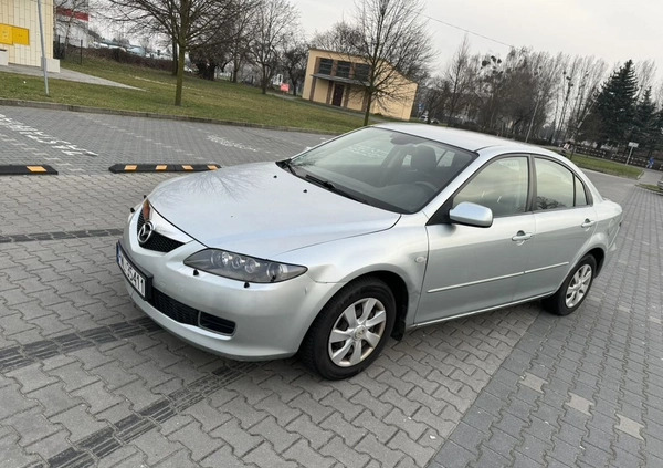 Mazda 6 cena 8300 przebieg: 220000, rok produkcji 2007 z Wolsztyn małe 11